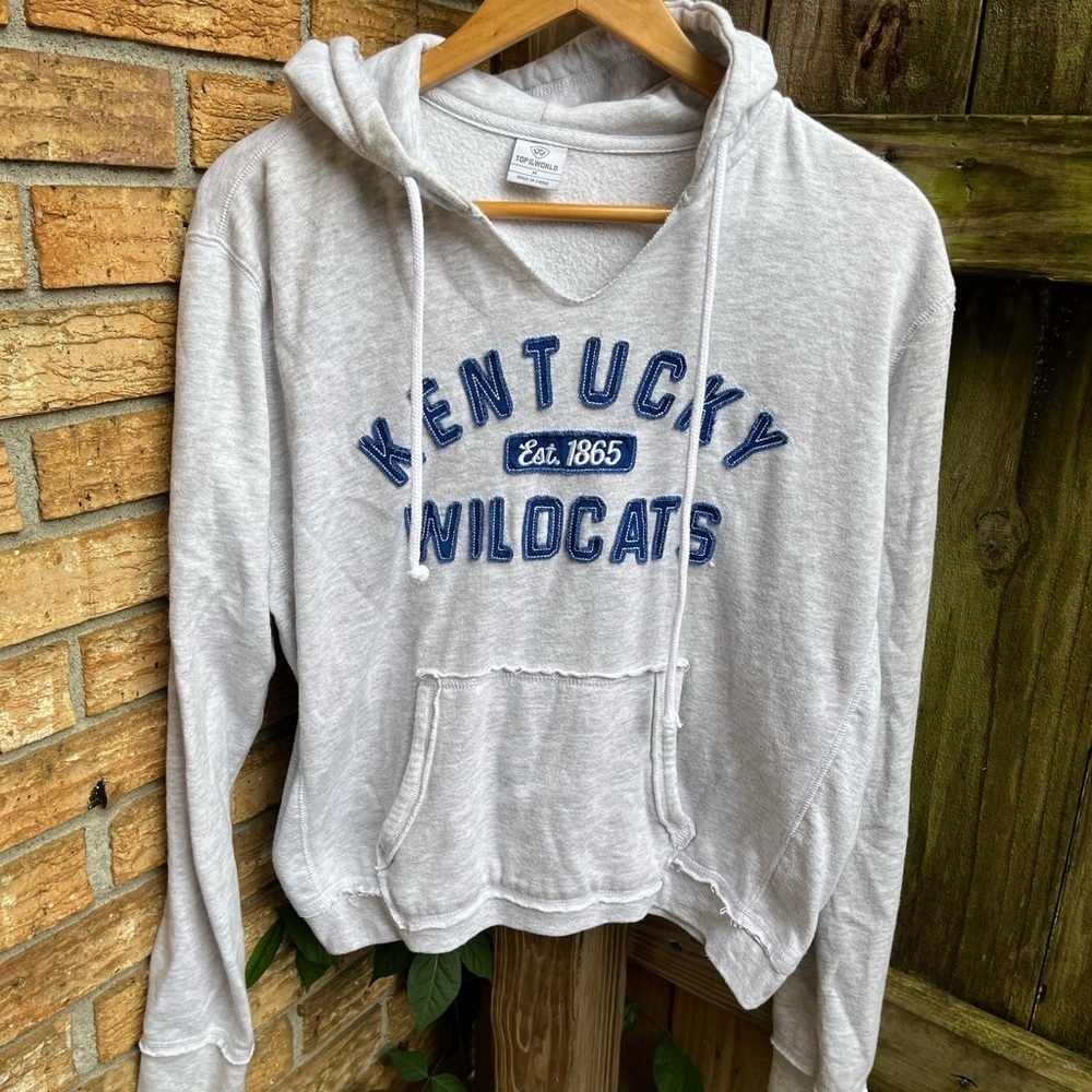 Top of the World Gray Kentucky Wildcats Hoodie